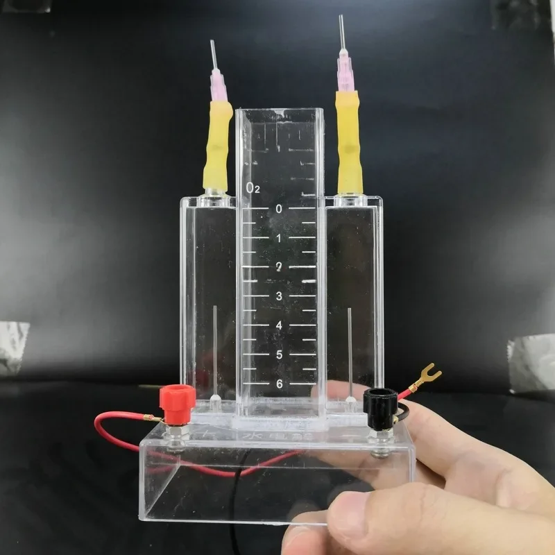 Instrument do nauczania wodoru i tlenu elektrolizy wody eksperymentator chemii demonstracyjny elektrolizy wody instrument do elektrolizy — zdjęcie 2