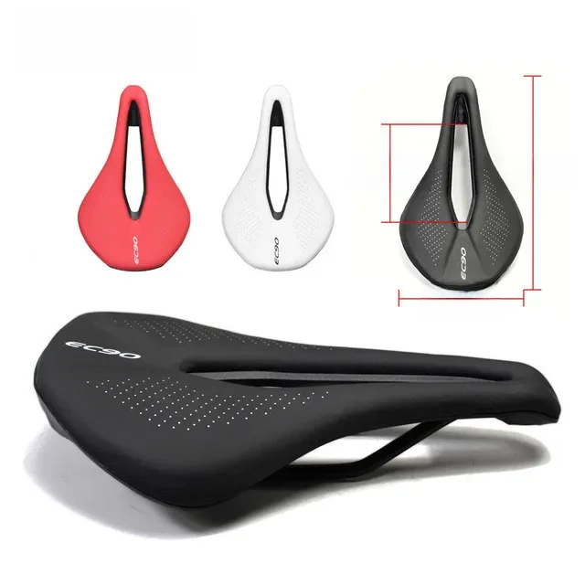 AliExpress NONE EC90 Bicycle Seat Saddle MTB Road Bike Saddles Mountain Bike Racing Saddle PU Breathable Soft Seat Cushion free shipping