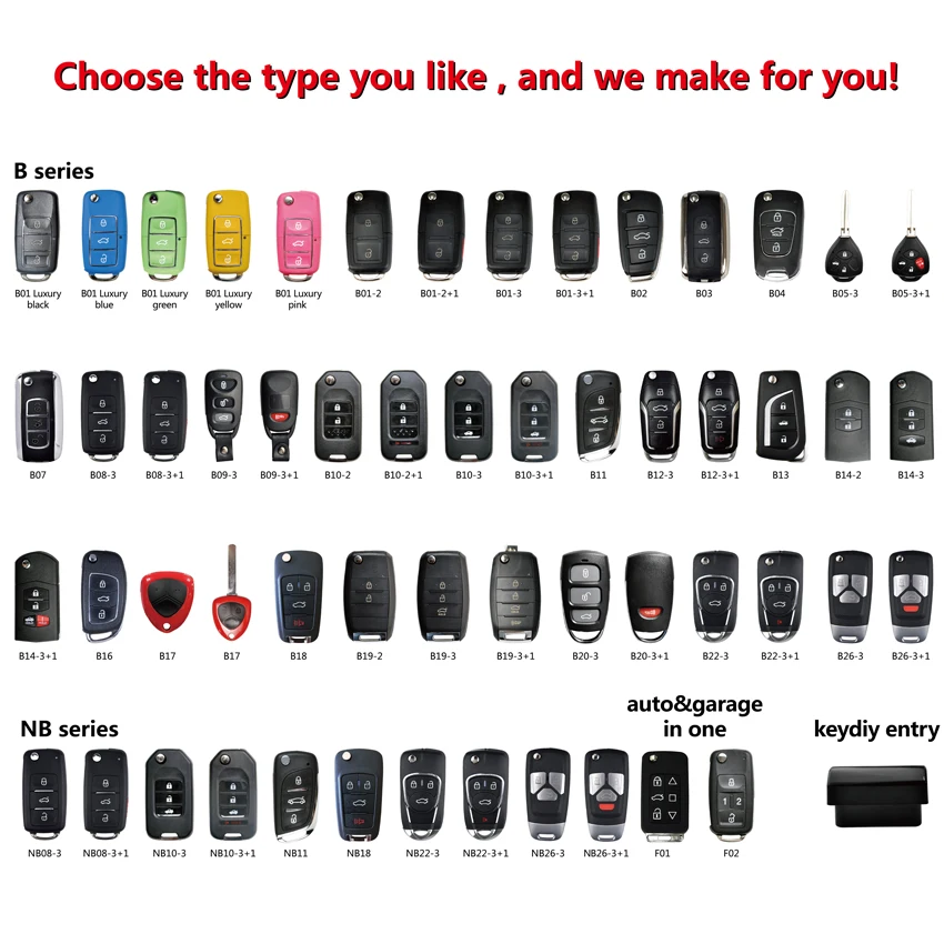 

Multi-functional Universal Remote Key for KD900+ URG200 KD-X2 NB-Series KEYDIY NB11 NB08 NB10 NB18 NB25 NB27 NB28 NB29 KD