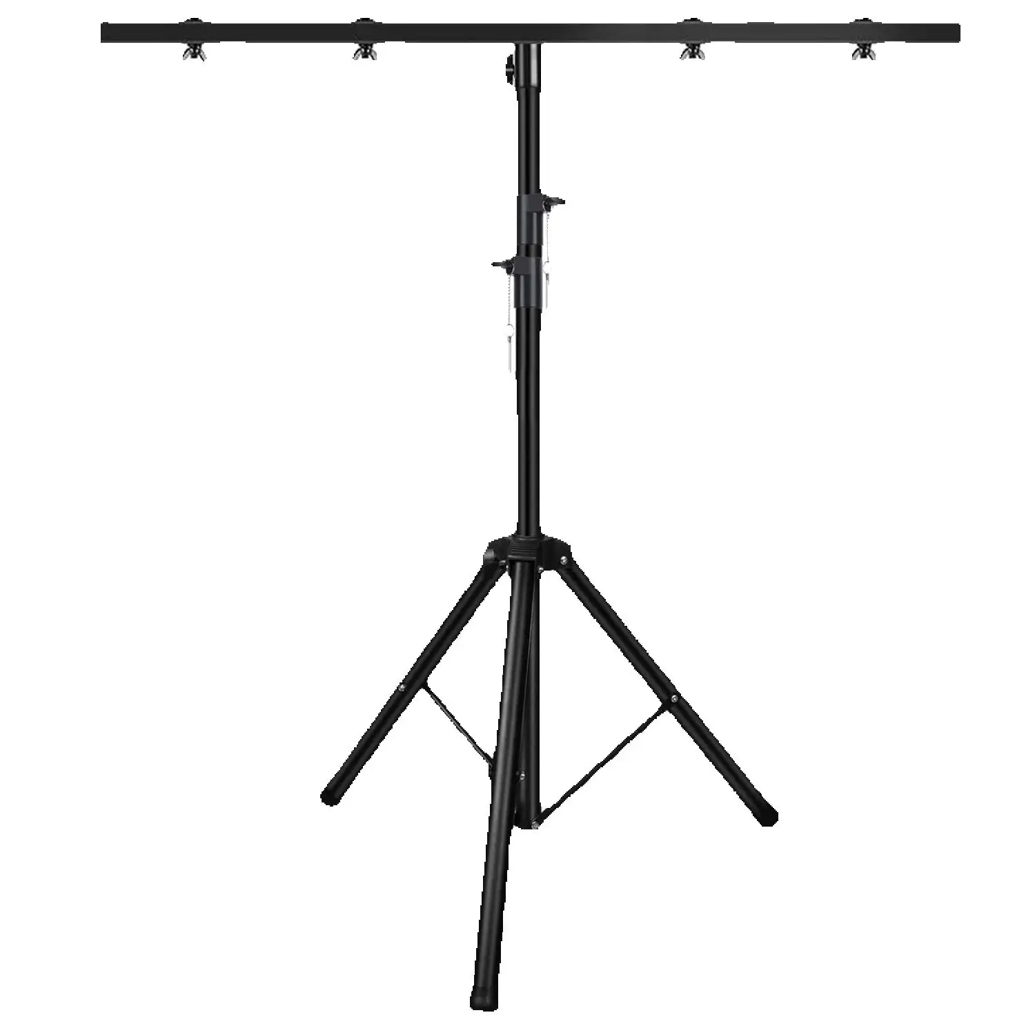 

5 Core DJ Light Stand Height Adjustable 39-100" Heavy Duty Tripod Stage Lights Stands w Light T Bar LS 100