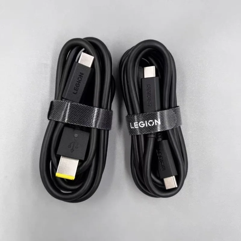 

Оригинальный кабель для быстрой зарядки Lenovo Legion 135W140W CC, кабель для зарядки нитрида галлия, кабель 135WC с квадратным портом