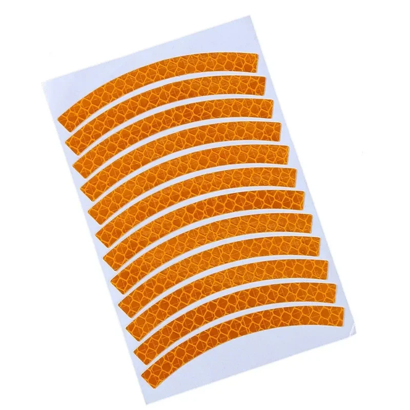 Autocollant réfléchissant pour enfants, autocollants de roue de vélo d'équilibre, bande appliquée de pneu réfléchissante, autocollants de sécurité, accessoires de vélo