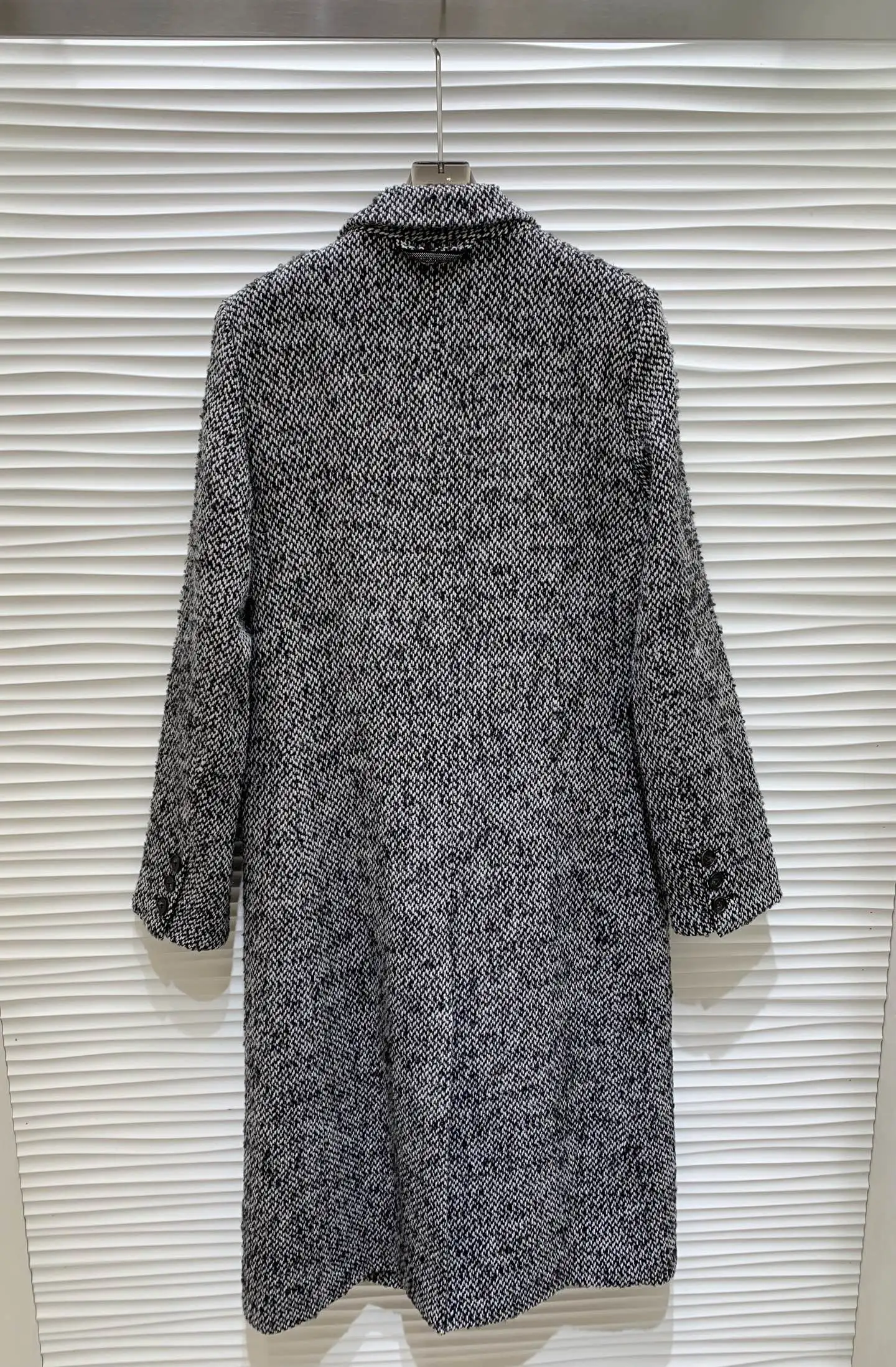 

2026 early spring women's fashionable grey classic long suit coat SU265