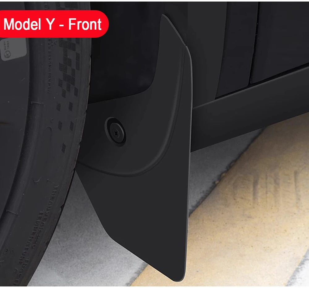Schmutzfänger für Tesla Model 3 2025 2026 Model Y YL Schmutzschutz Vorder- und Hinterrad Kotflügel Spritzschutz Reifenschutz Reisezubehör – Detail 13