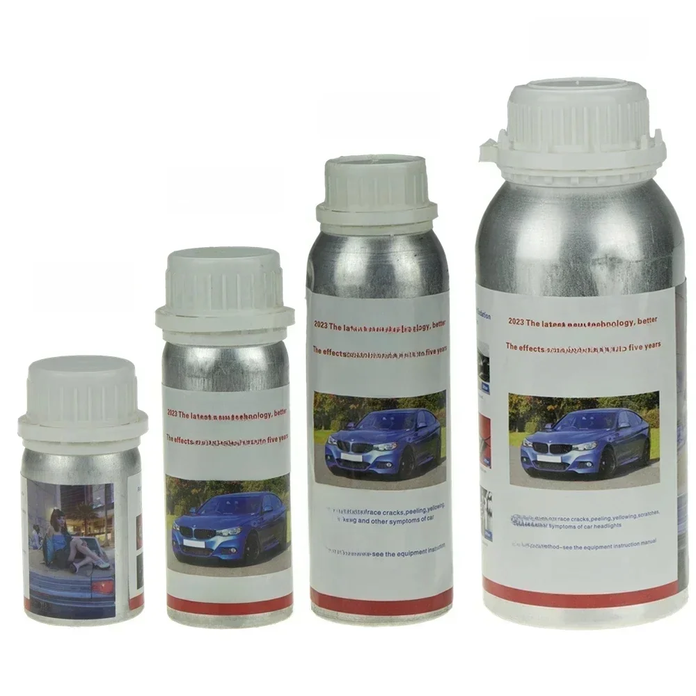 800ml Scheinwerfer flüssiges Polymer Scheinwerfer chemische Politur Reparatur flüssigkeit Sanierung Kratzer Reparatur Poliers chein werfer Kit