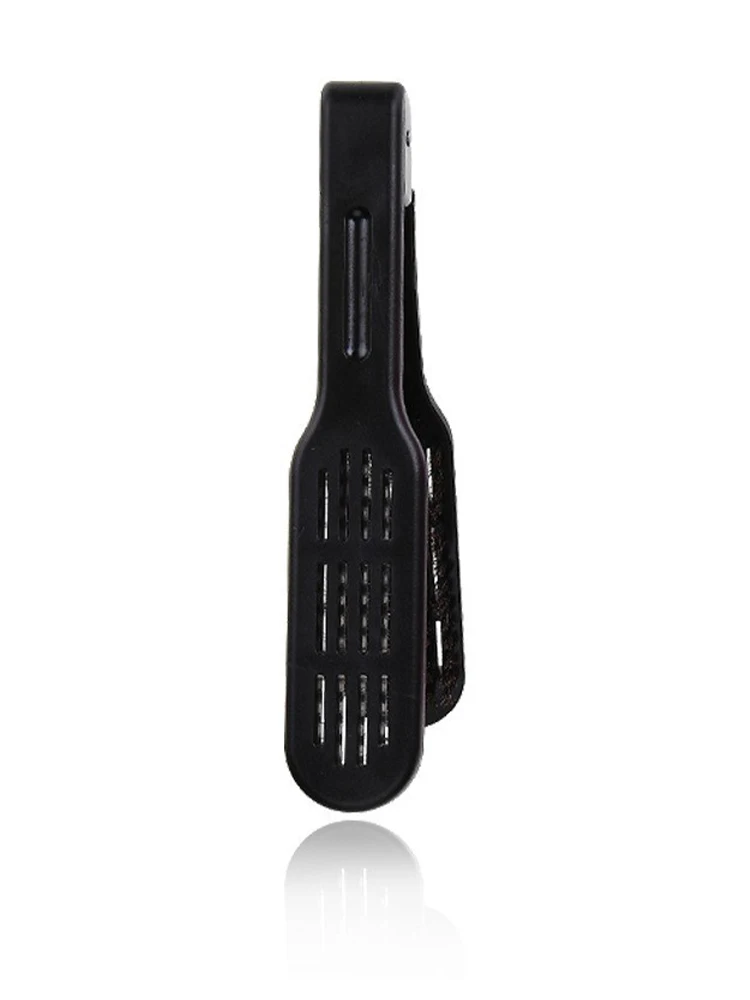 Pro Friseur Haarglätter Haarbürste Nylon Haarglättung Doppelbürsten V-Form Kamm Klemme Styling Werkzeuge DIY – Detail 10