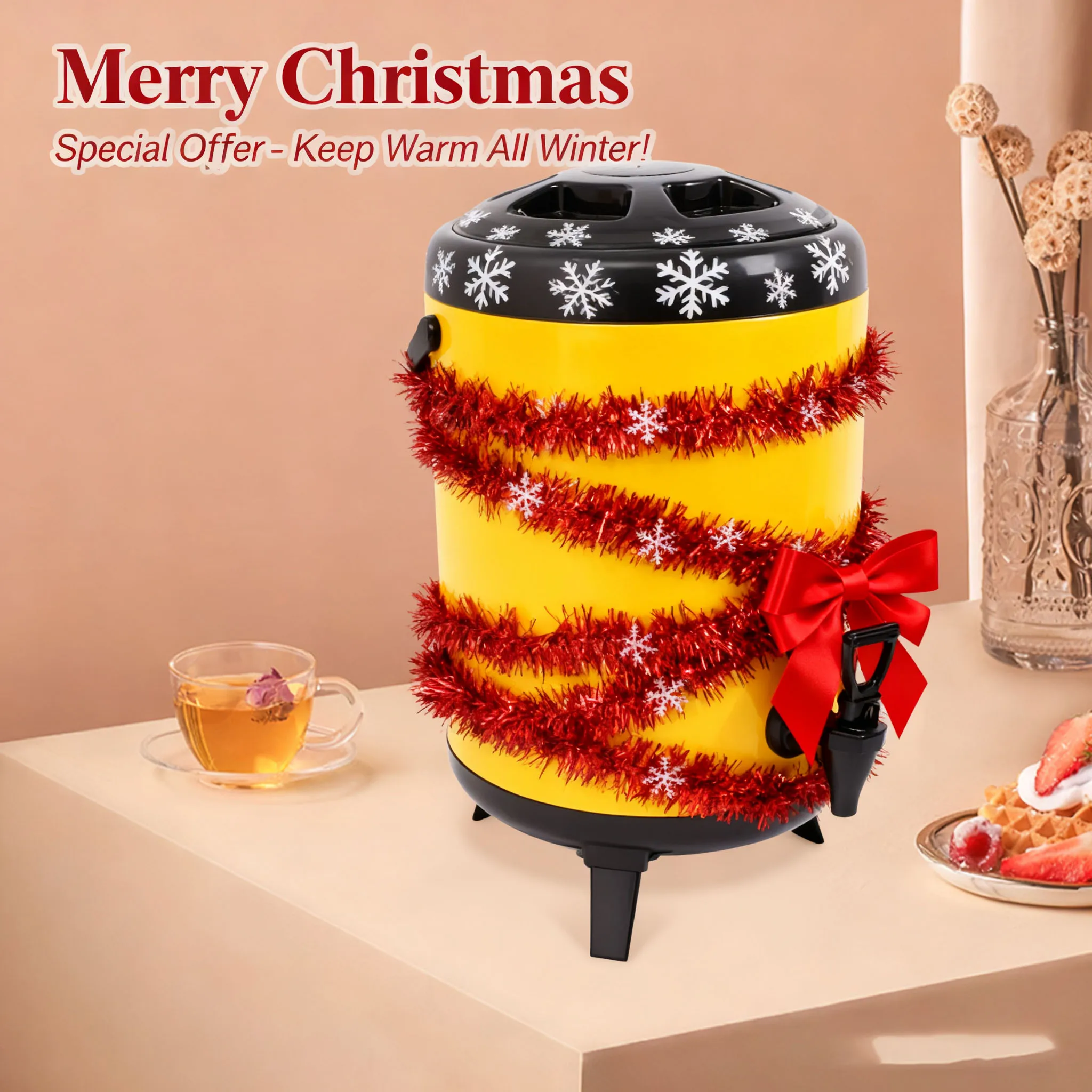 8L Stainless Steel … - image