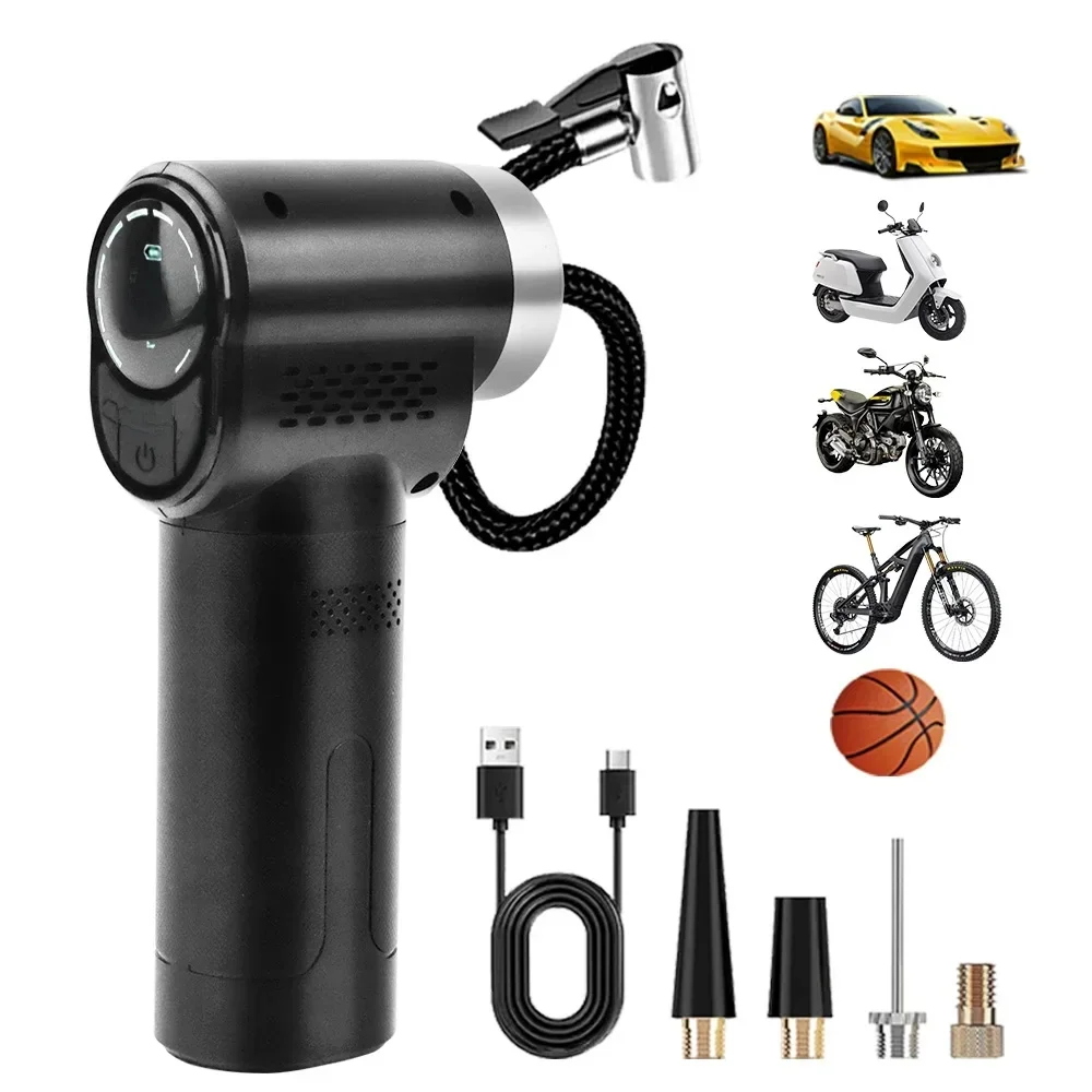 AliExpress SUITU 150PSI Cordless Tire Inflator | Digital Pump forCar/Bike/Outdoors | 5000mAh Fast Charge & Auto Shut-Off | LCD Display w