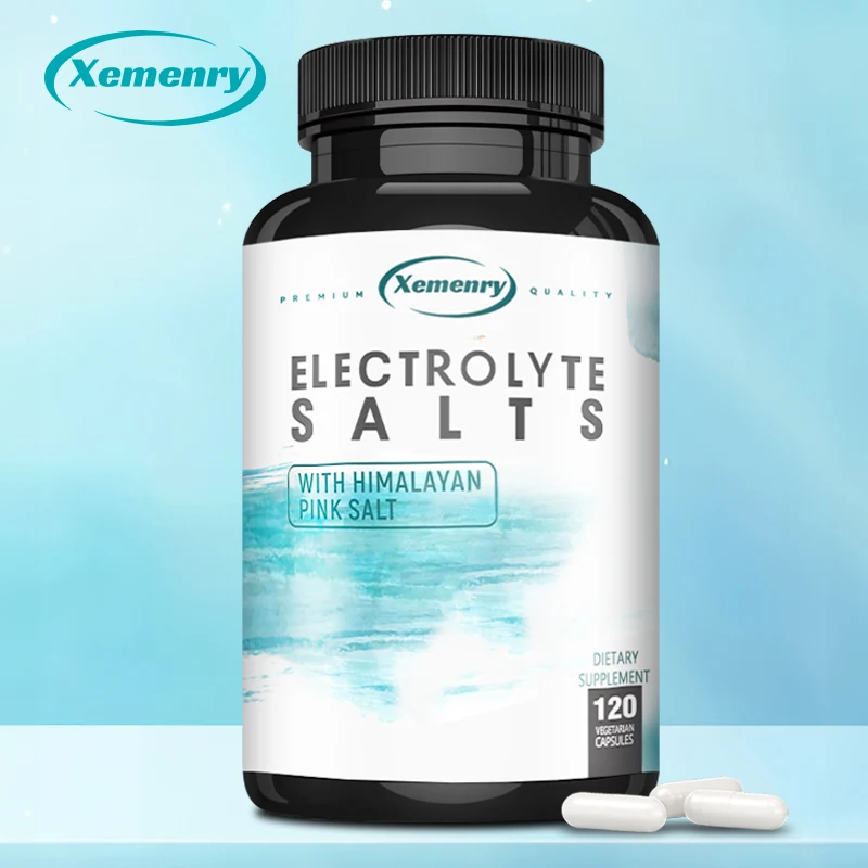 Electrolyte Capsules - Balances Electrolytes, Enhances Endurance, and Promotes Muscle Recovery - 120 Capsules