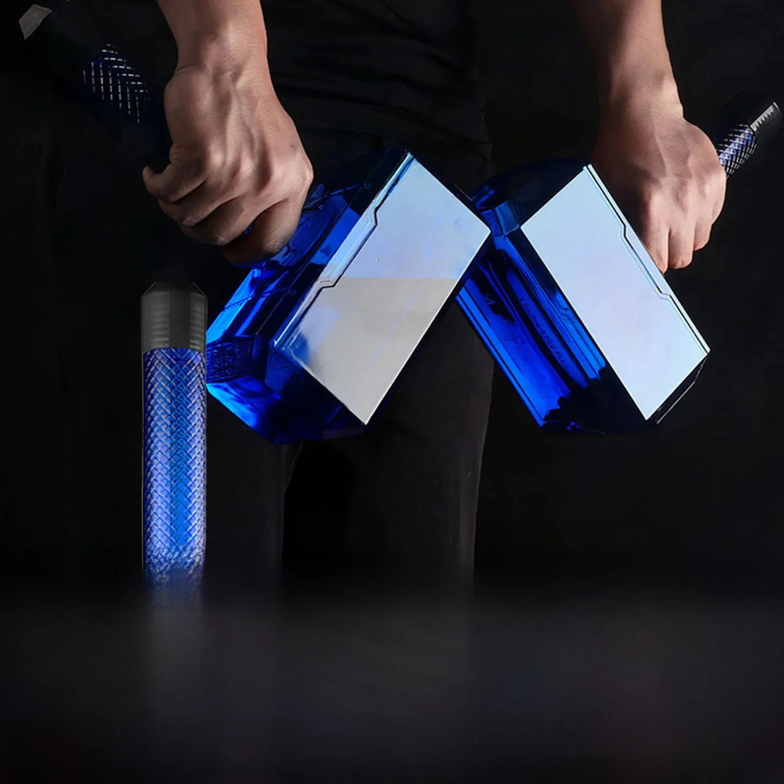 Grande Bouteille d'Eau Portable en Forme de Marteau de Thor de 1700ml, Gourde pour dehors en Plein Air, Camping, Gym, Fitness, Tour, Cyclisme