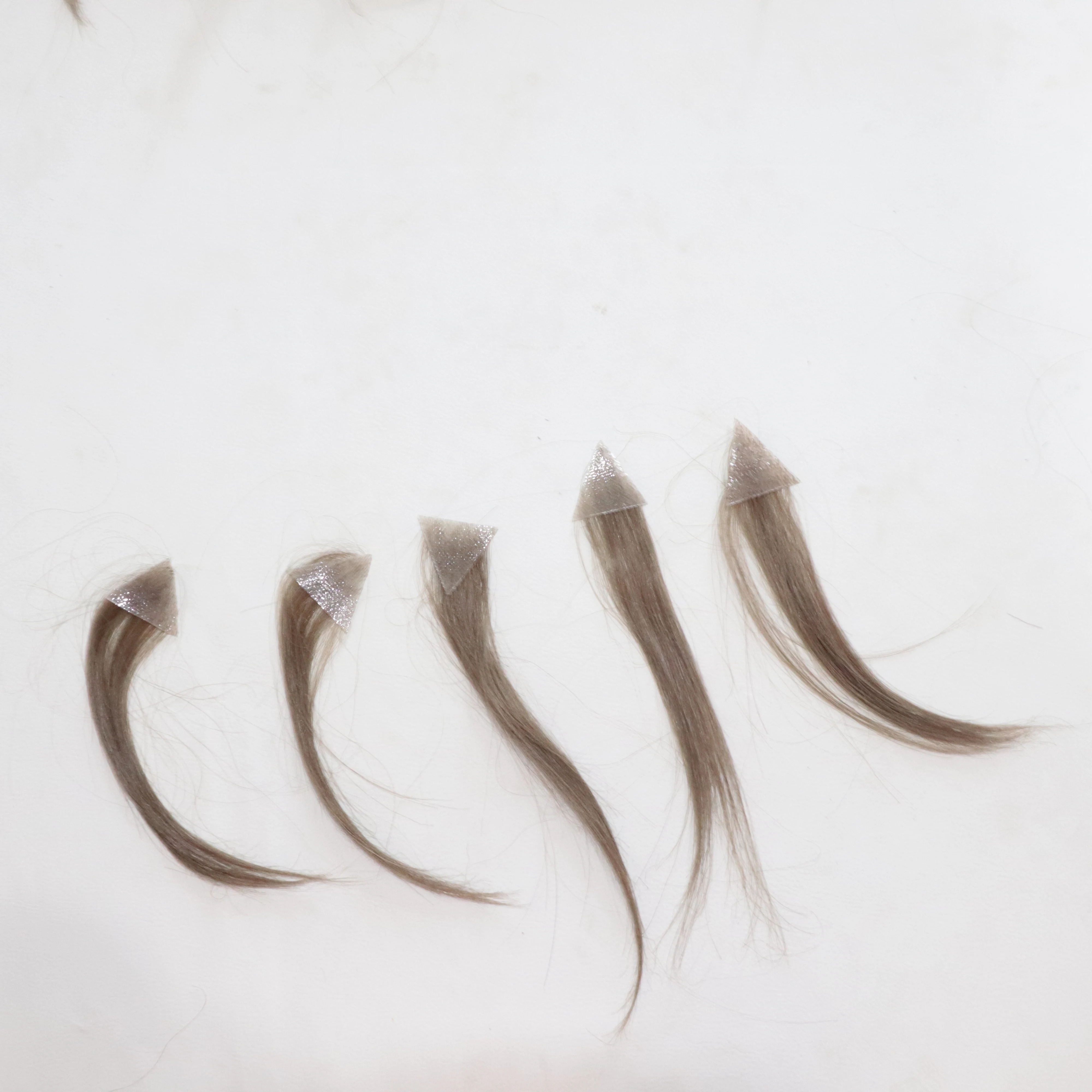 Ultra-Thin PU Base OCK3*3 Hairline Patch Invisible Hair Toppers for Forehead & Temples Hair Loss Ideal Hair Pieces