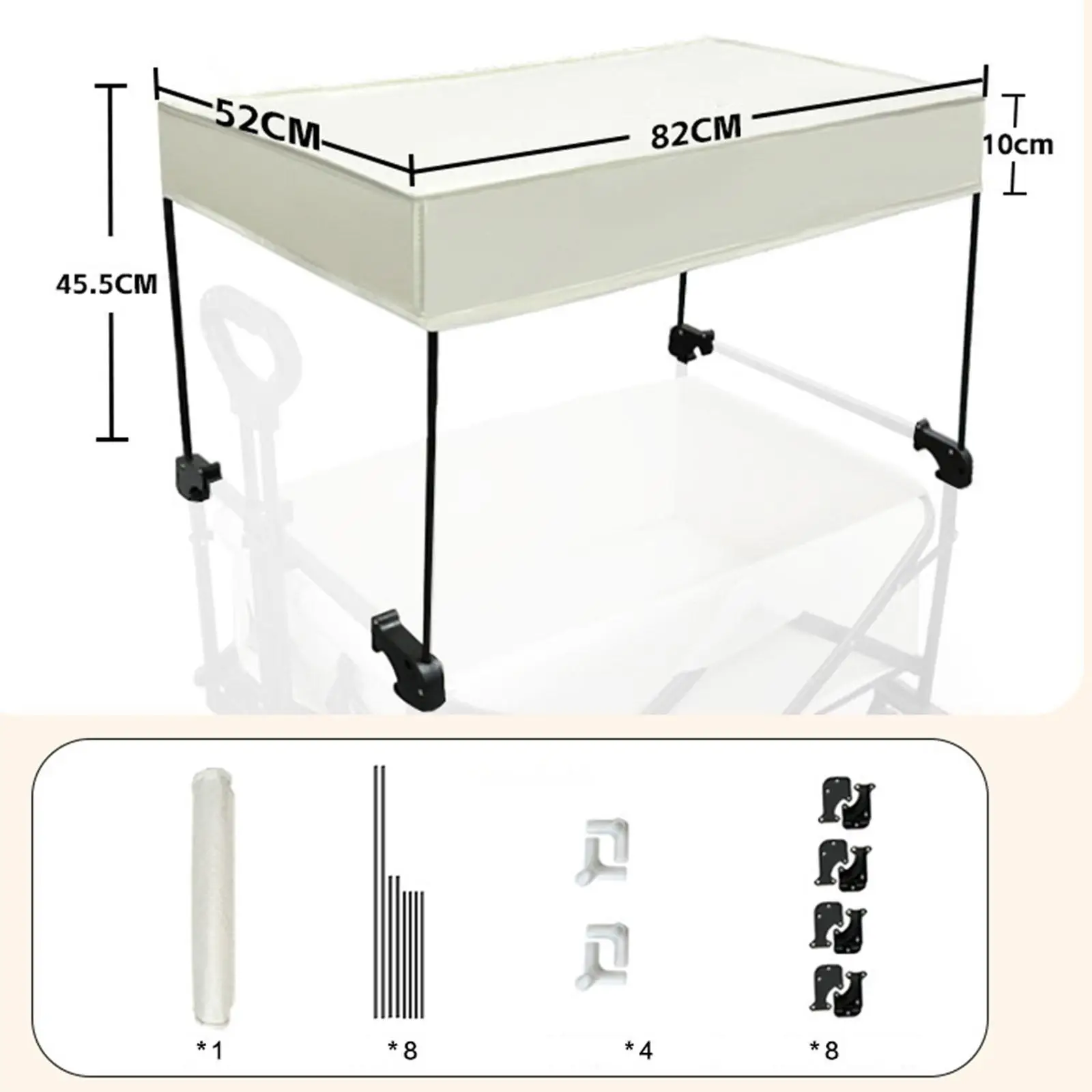 المظلة المظلة مع عجلات لحديقة عربة المحمولة المطر المظلة انفصال عربة المظلة غطاء للمطر التخييم في الهواء الطلق نزهة