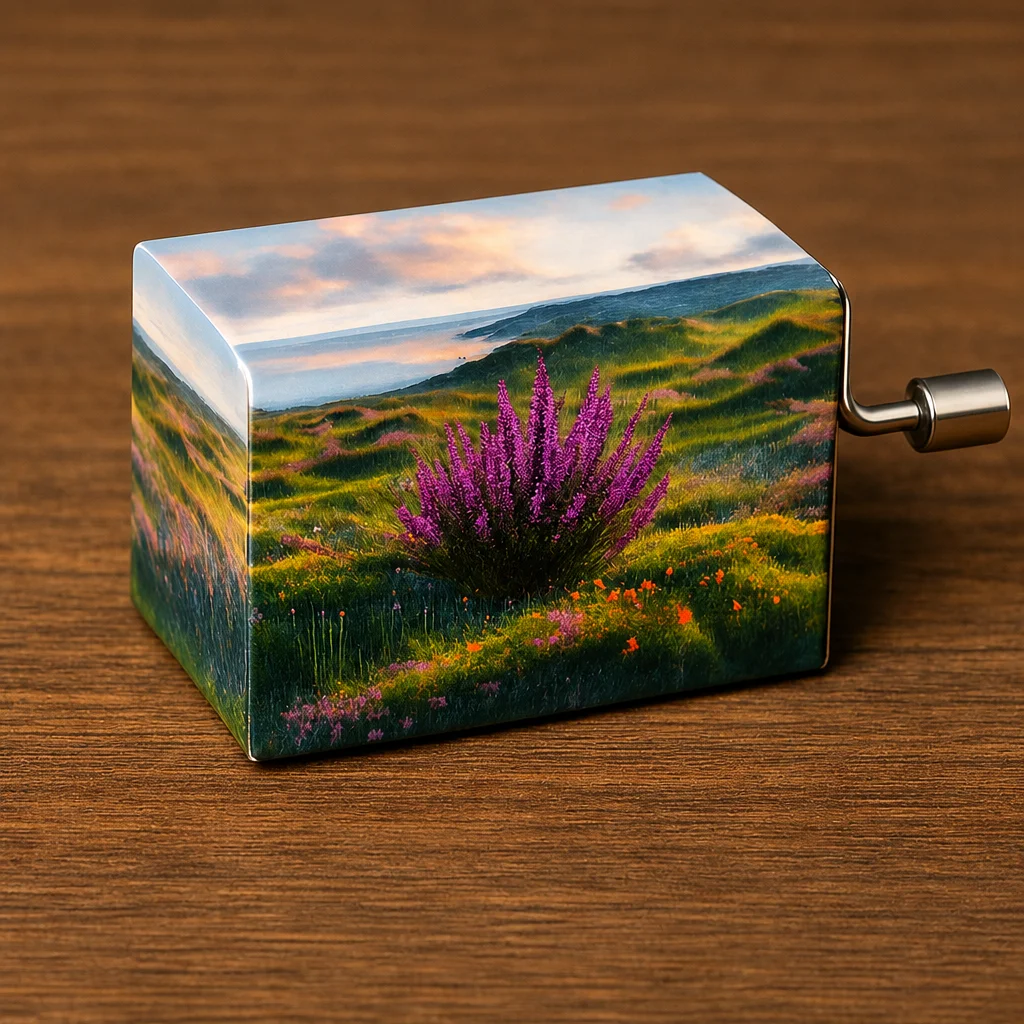 Erik's Lullaby Music Box – een handbediende mechanische muziekdoos met de melodie van Erik Hermes Niels