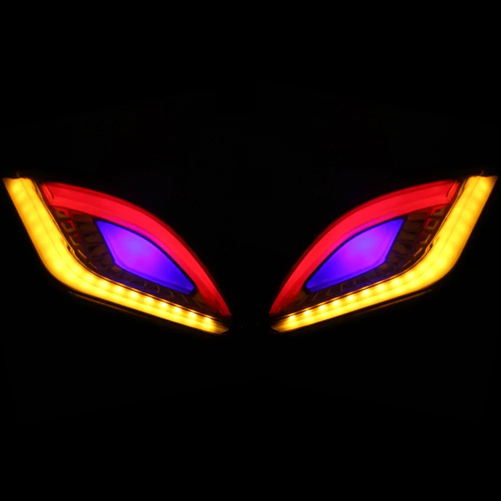 Dla YAMAHA CYGNUS SA44J 1MS 2012-2014 motocykl przedni kierunkowskaz wskaźnik światła tylne taillight LED taillamp montaż — zdjęcie 2