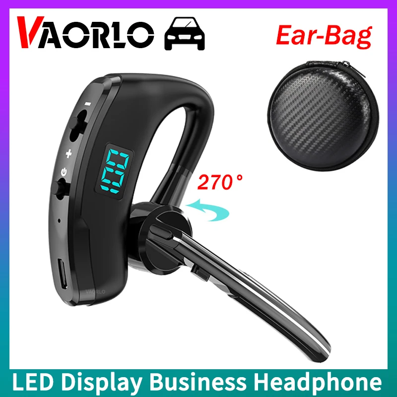 Hot Sell V8S/V9S Earphone Bluetooth 5.0 Business Handsfree Wireless Headphone Stereo Waterproof Sports Earbuds Haedset With Mic