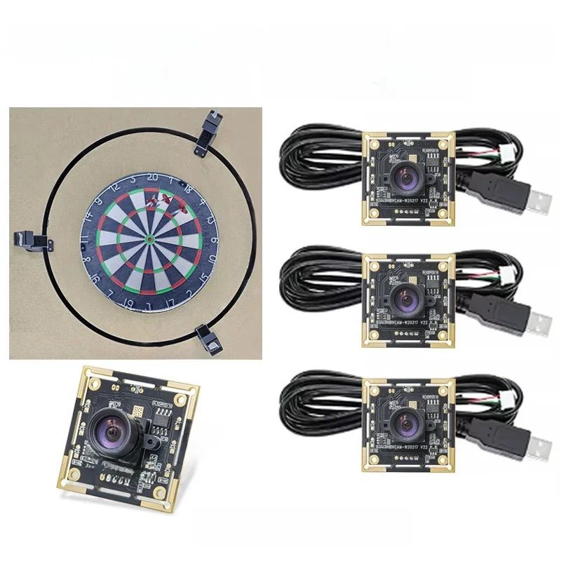 Module de caméra USB OV9732 1MP 1280x720 100 degrés pour système de notation Autodarts
