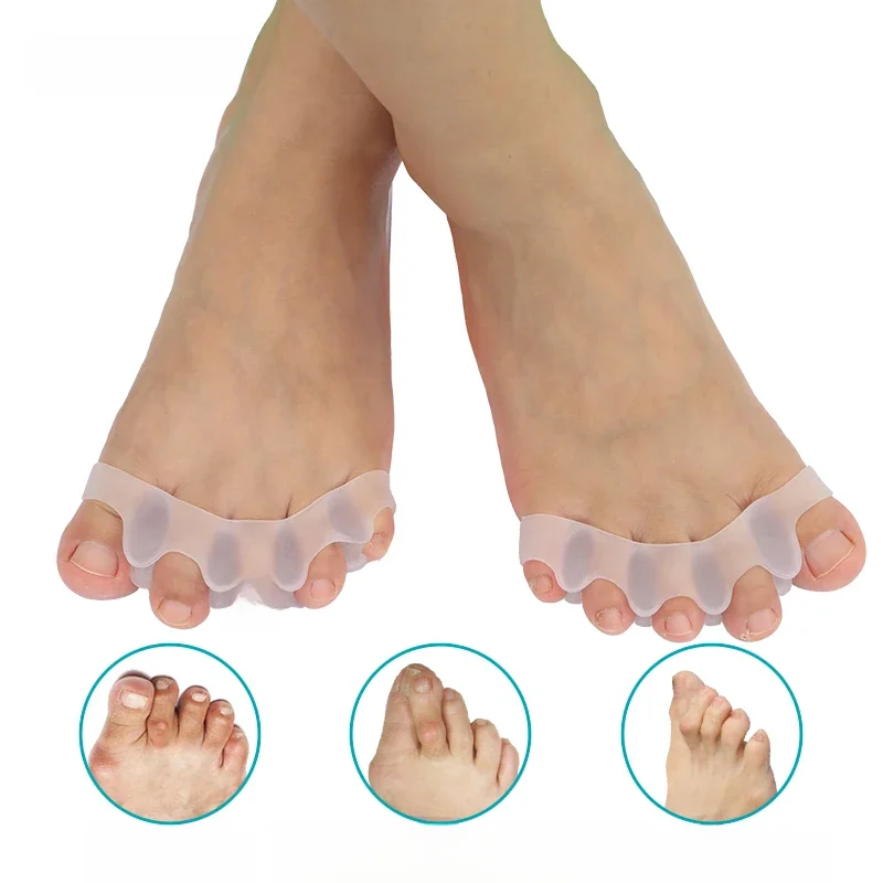 Pexmen – séparateurs d'orteils en Gel, 2/4 pièces, restauration des orteils en forme originale, correcteur d'orteils, entretoises pour oignons et orteils qui se chevauchent