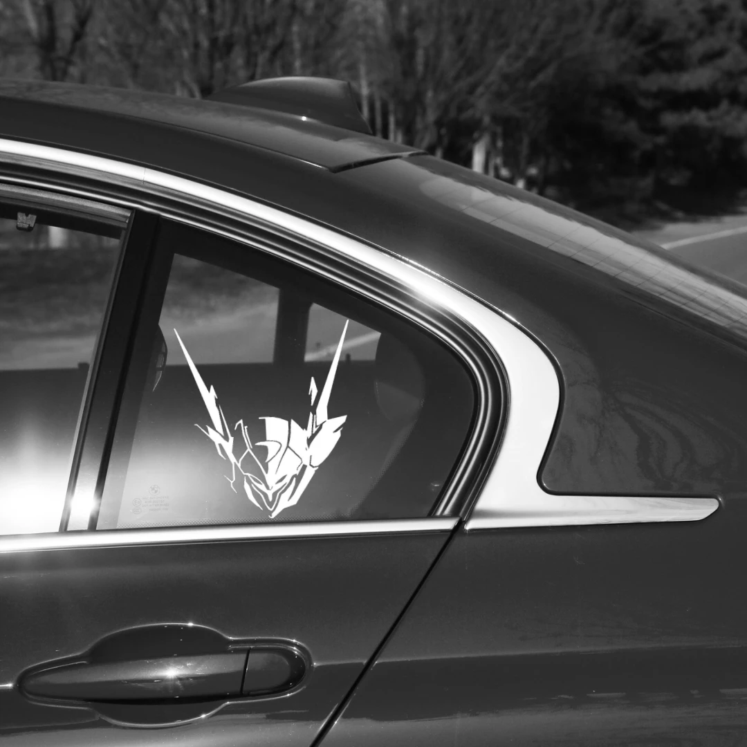 Tekkaman Blade D Boy Anime Autostickers Holografische reflecterende stickers voor tankdop Venster Kofferbak Motorfietsen Computerbehuizing