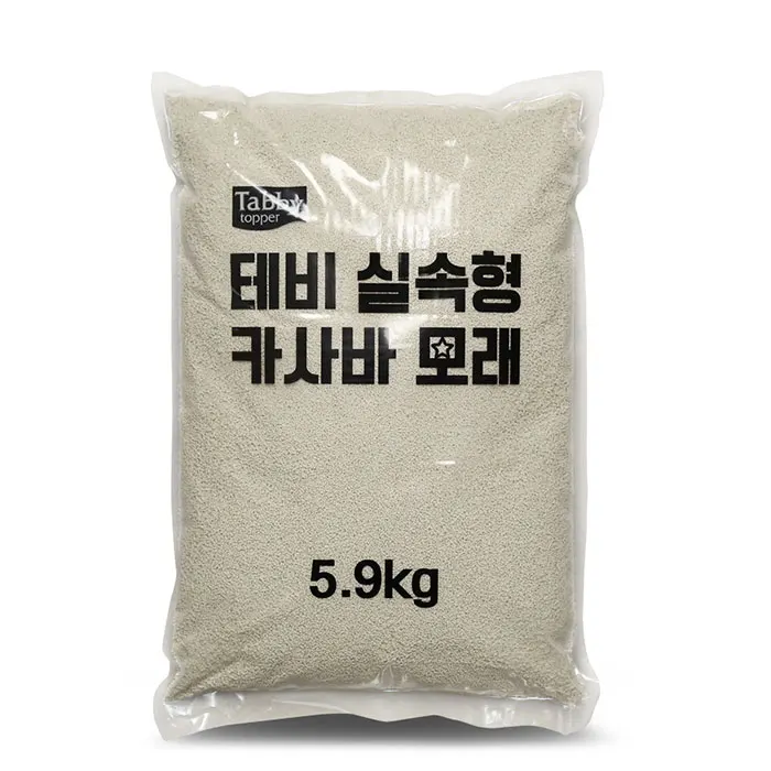 Tabby Topper no frills cassava sand 5.9kg cat litter