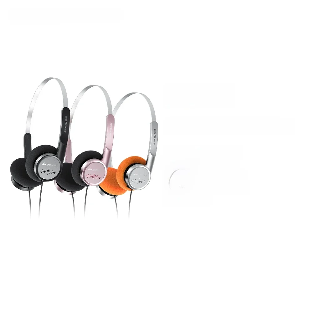 Snowsky/FiiO Wind 3,5 mm ON-Ear-hoofdtelefoon voor opname van gaming met microfoon, 40 mm membraandriver, HiFi-geluid - afbeelding 2