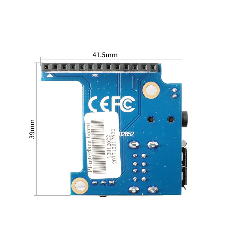 Orange Pi Zero Expansion Board Interface Board Development Doard USB 2.0 x 2 Audio Video Mic IR Receiver Function for OPI