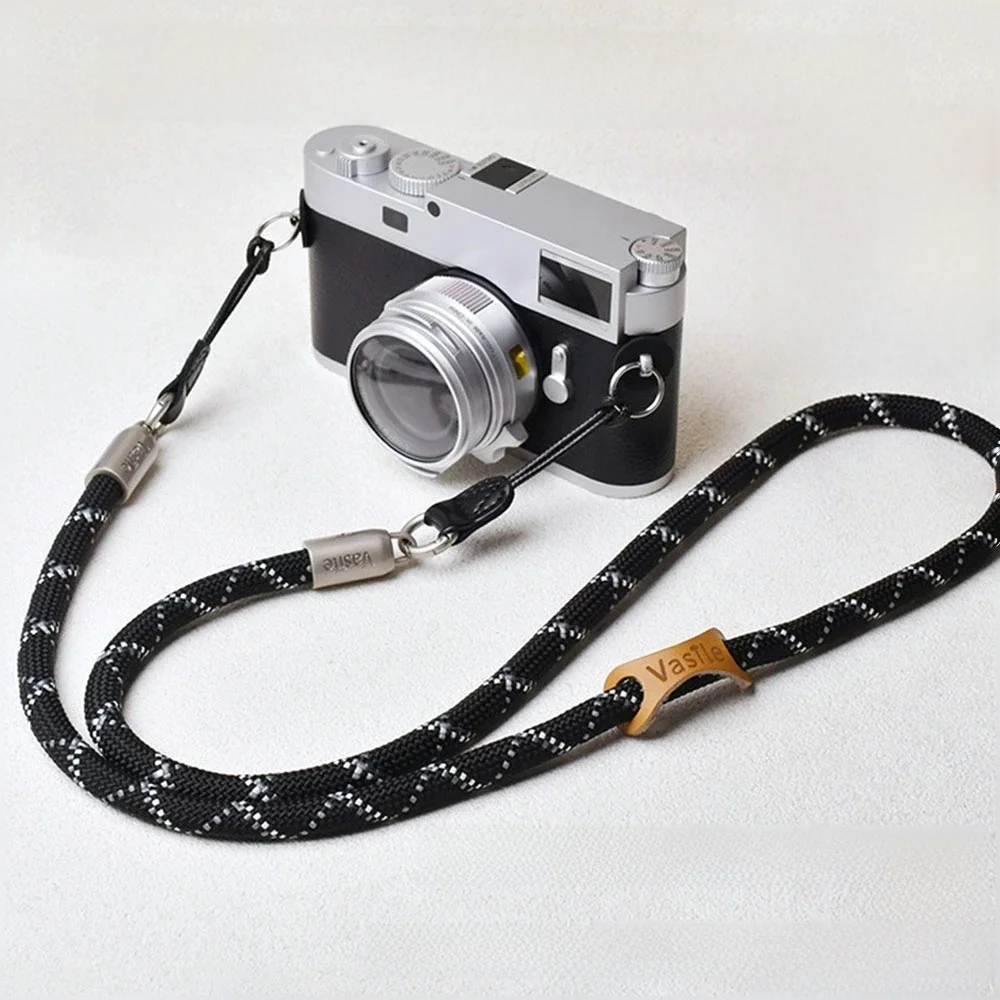 Uniwersalny pasek na ramię do aparatu Nikon Panasonic Canon Leica Sony Pentax Fujifilm Pasek na szyję A7M4 A7C Fuji XT20 XS10 — zdjęcie 2