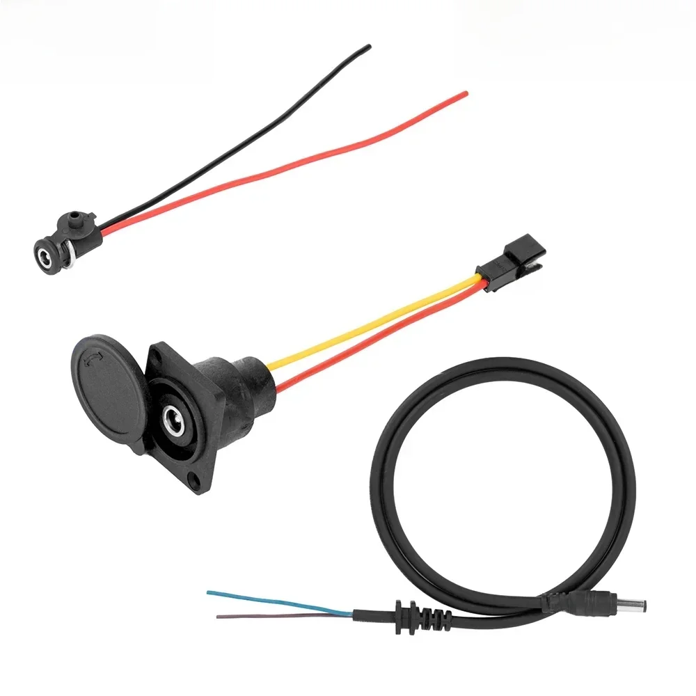 AliExpress Electric Bicycle Charging Head 36V/48V Lithium Battery Output Line Round Male and Female Base DC2.1 / 2.5 Charger Plug Socket