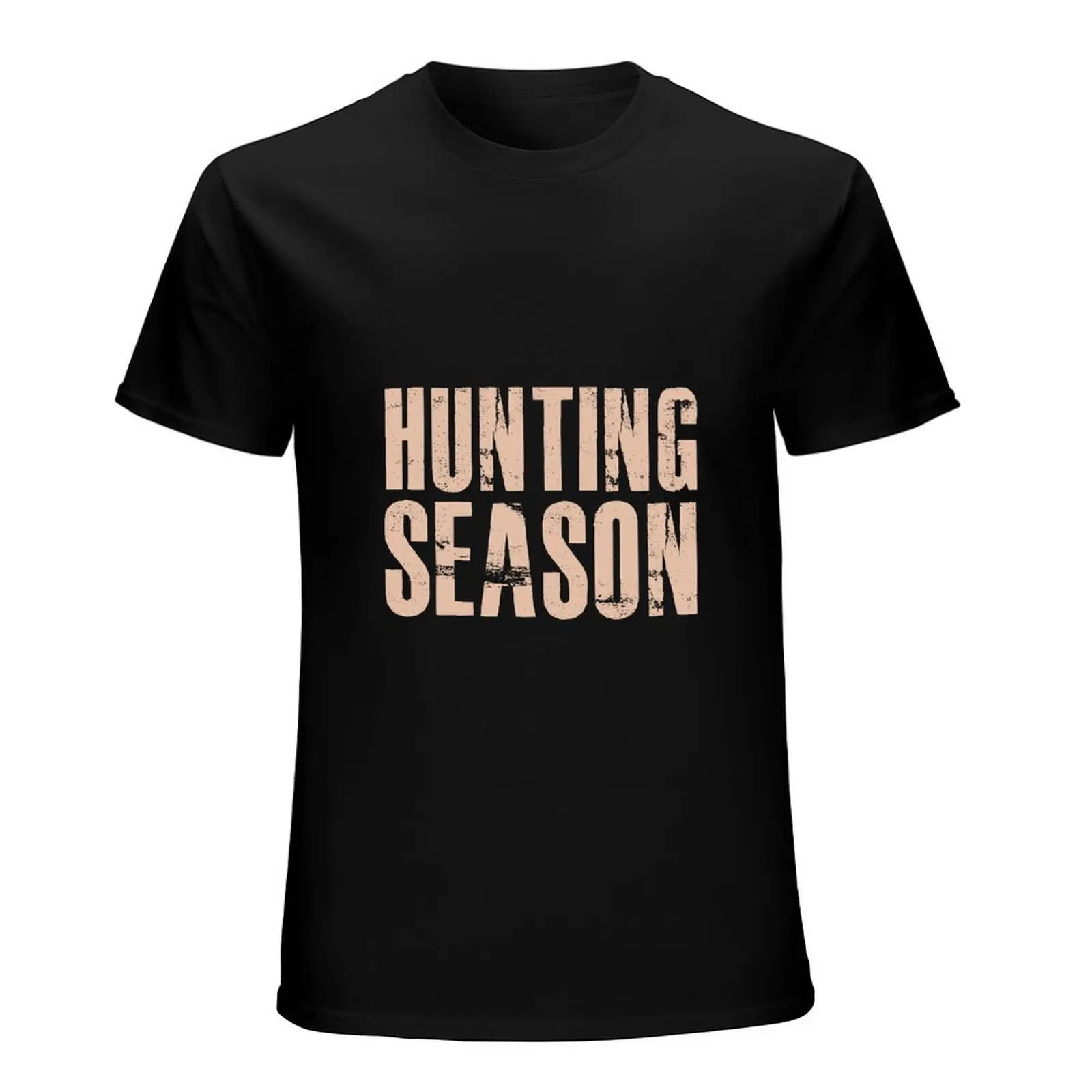 Vintage Laurel Wreath Buck Hunting Cross Shotgun Black Mens Tshirt Western Country Casual Streetwear Tee