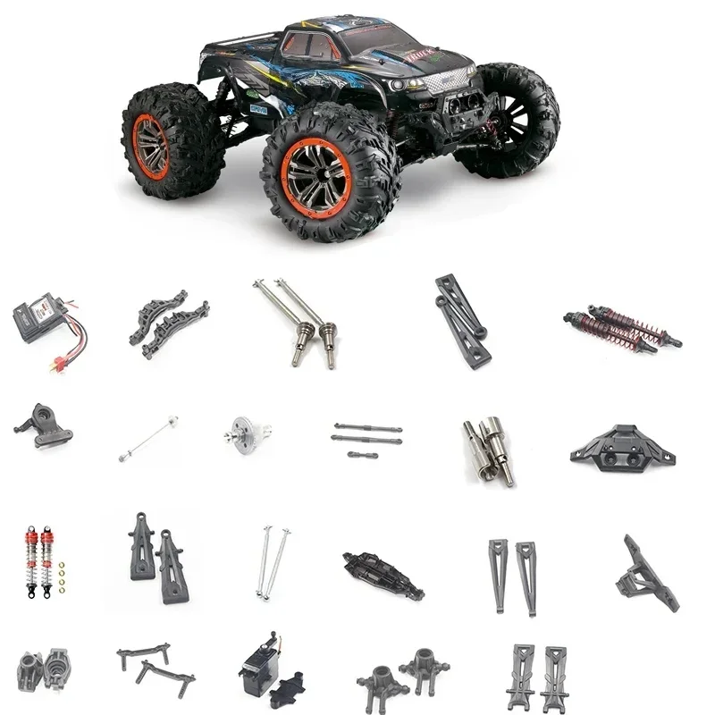 XLH 9125 série pièces Servo ensemble engrenages métalliques boîte de vitesses amortisseur avant CVD arbre d'entraînement universel bras de Suspension inférieur avant