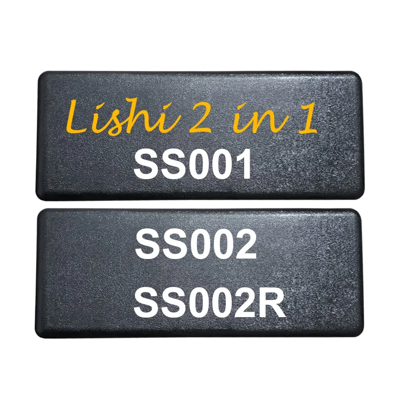 أدوات LiShi 2 في 1 أصلية لقطع الأقفال SS001 SS002 SS002R أدوات lishi