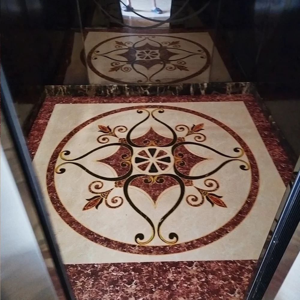 Beable PVC Elevator Cab Welcome Mat Custom Waterproof Anti-Slip Personalize Elevator Cab Floor Carpet