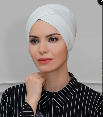 Hijab Turban Hat 2021 New Inner Caps for Women Muslim Stretch Islamic Indian Arab Wrap Head Scarf Trendy Scarf Cap headdress