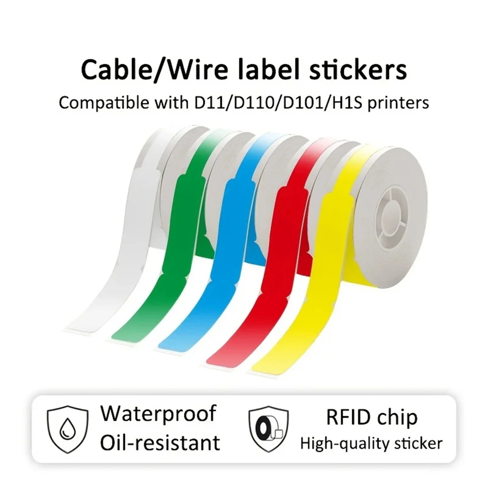 325 Pieces Mini Portable Thermal Printer Wireless Paper Label Bluetooth-compatible Tag for Home Office Labeling Sticker Machine