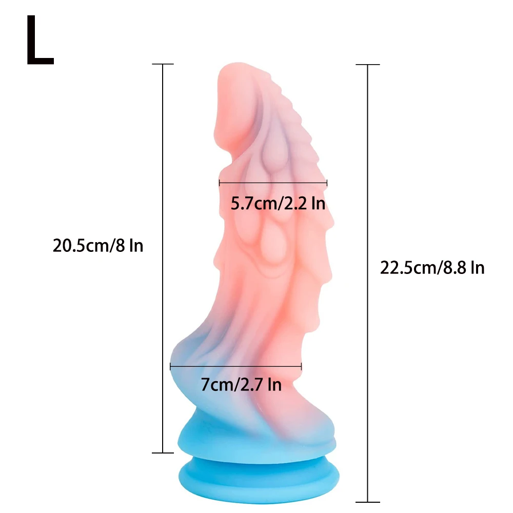 Consoladores Kirin, consolador realista con ventosa, monstruo, penetración del pene, juguete Anal manos libres, tapón Anal, Juguetes sexuales para adultos para mujeres