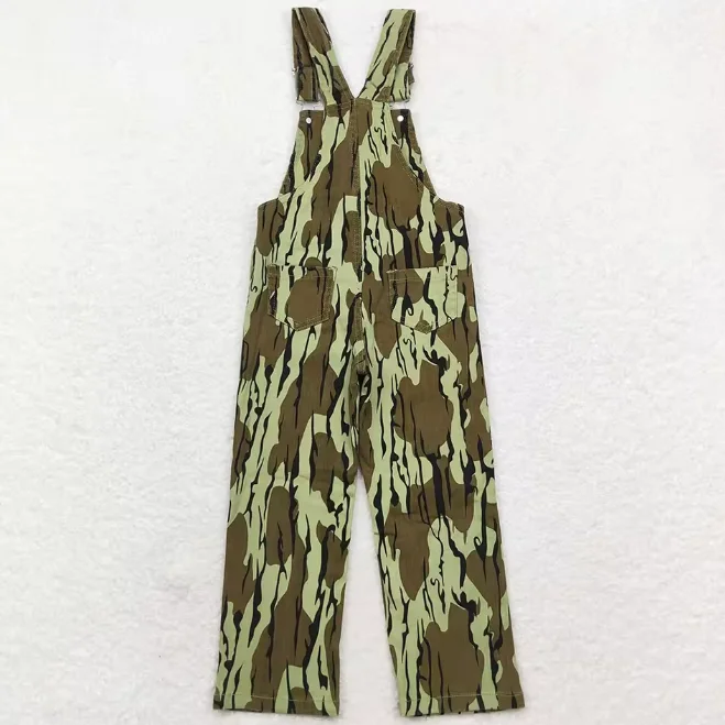 طفل الفتيات الفتيان الخريف الصيد كامو الدنيم حزام حللا عموما الأطفال بوتيك طفل السراويل الطويلة الملابس #4