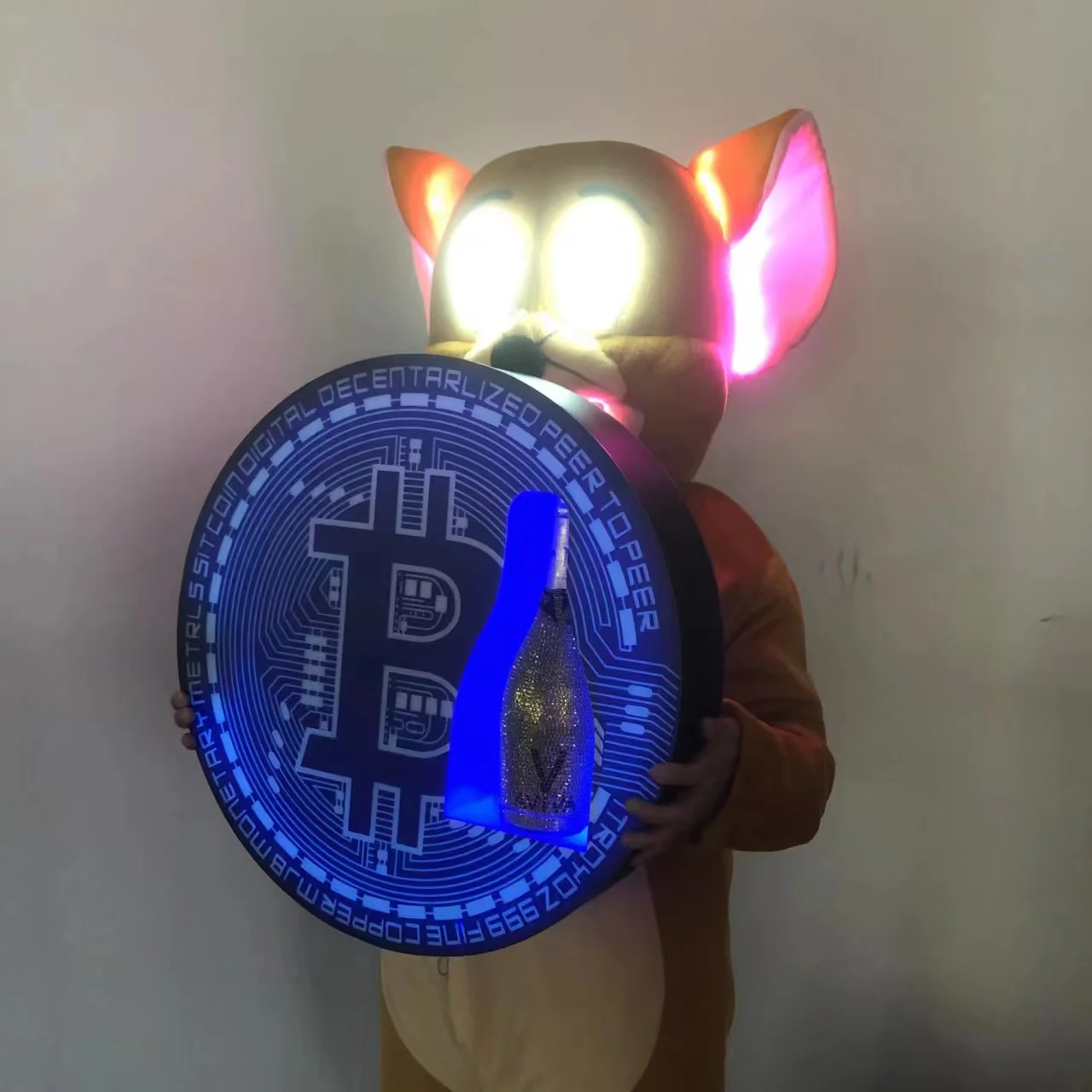 Sensor De Pressão Garrafa LED para NIGHTClubB, GLORIFIER