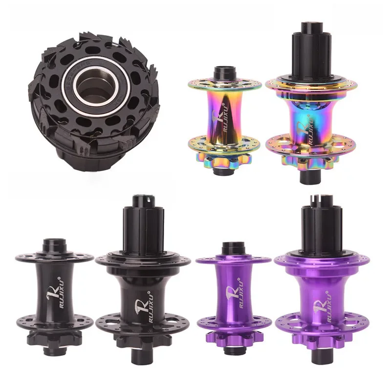 AliExpress BOOST 9 Pawls RUJIXU Bicycle hubs   450T Noise 5 Bearing Hubs110x20 110x15 148x12MM 8 9 10 11 12 Speed MTB Bike Hubs 32 Holes HG