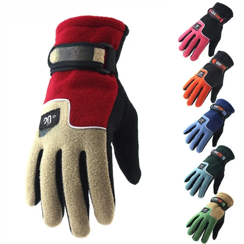 AliExpress COYOCO Women Antifreeze Cycling Gloves Outdoor Sports Hiking Winter Bicycle Windproof Soft Warm Mountaineering Ski Gloves