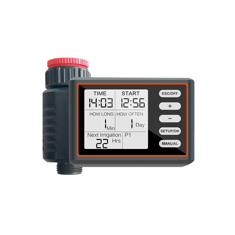 Rain Seer New Garden Water Timer LCD Display Automatic Electronic Watering Timer Waterproof IP65 irrigation Controller System
