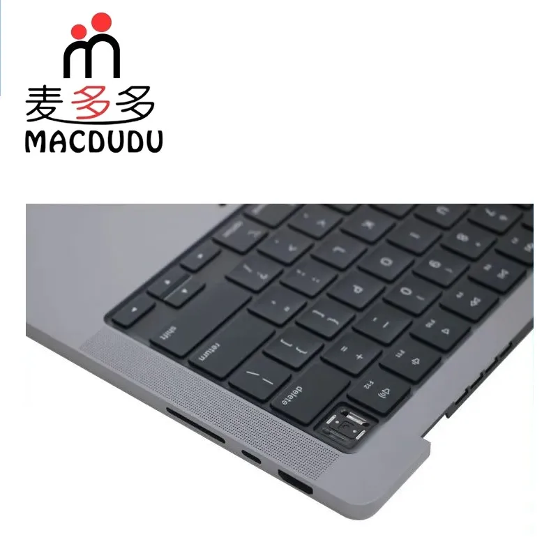 Imagem -04 - Capa Superior com Teclado dos Eua para Macbook Pro A2442 Cinza Sideral Luz de Fundo 14 Polegadas Novo 2023 Anos