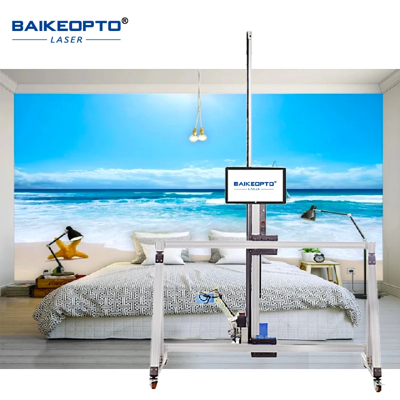 BK-UV32T  AI Wall printer capable of printing on sloping surfaces