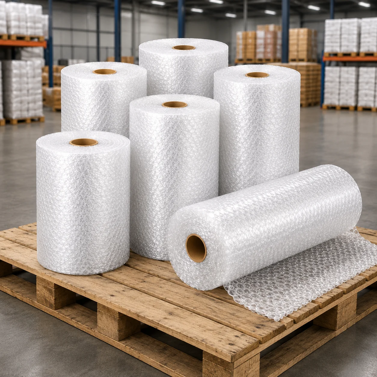 Luftpolsterfolie 30 cm x 6 m – Stoßdämpfende Blasenfolie für Umzug, Versand & Verpackung – Wiederverwendbar