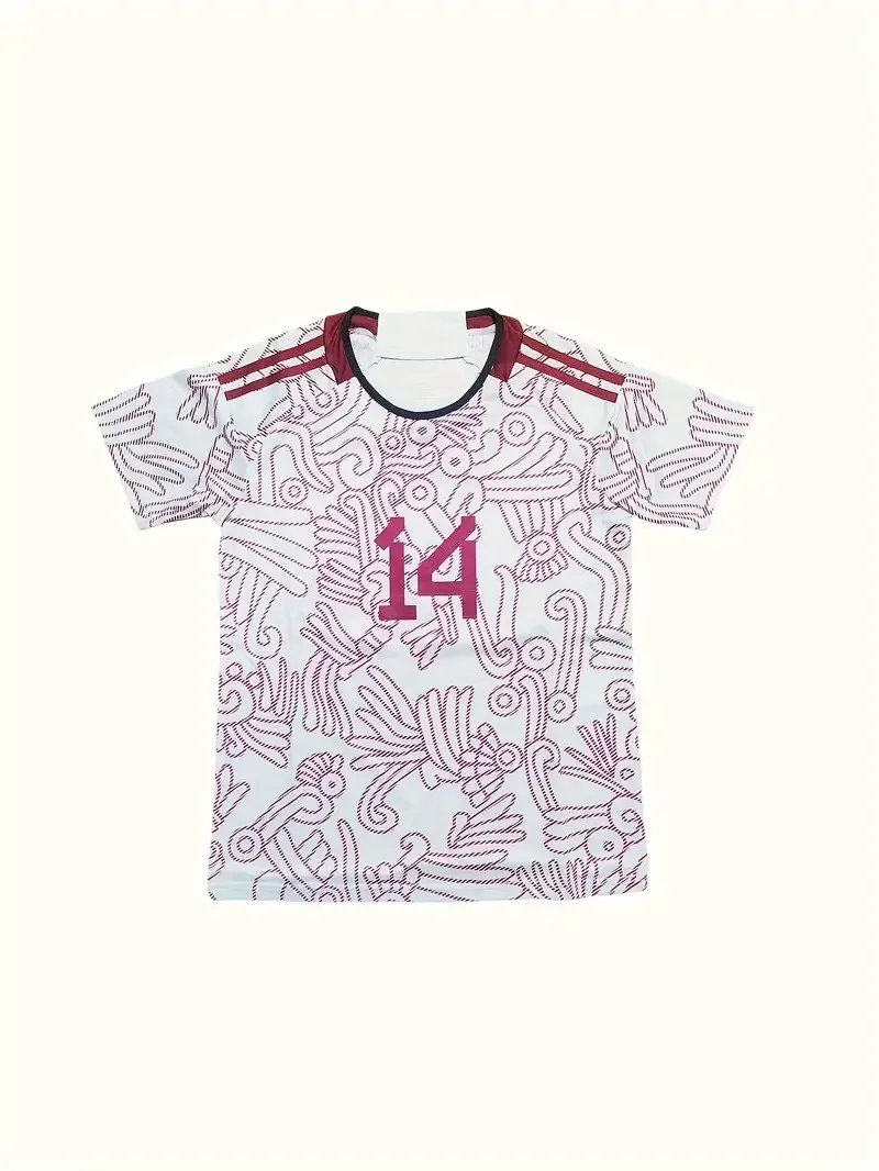 

Men's Unisex Football Jersey Set Breathable Loose Quick-Drying Short Sleeve Sports High Quality T-shirt Clothing For Summer Tops