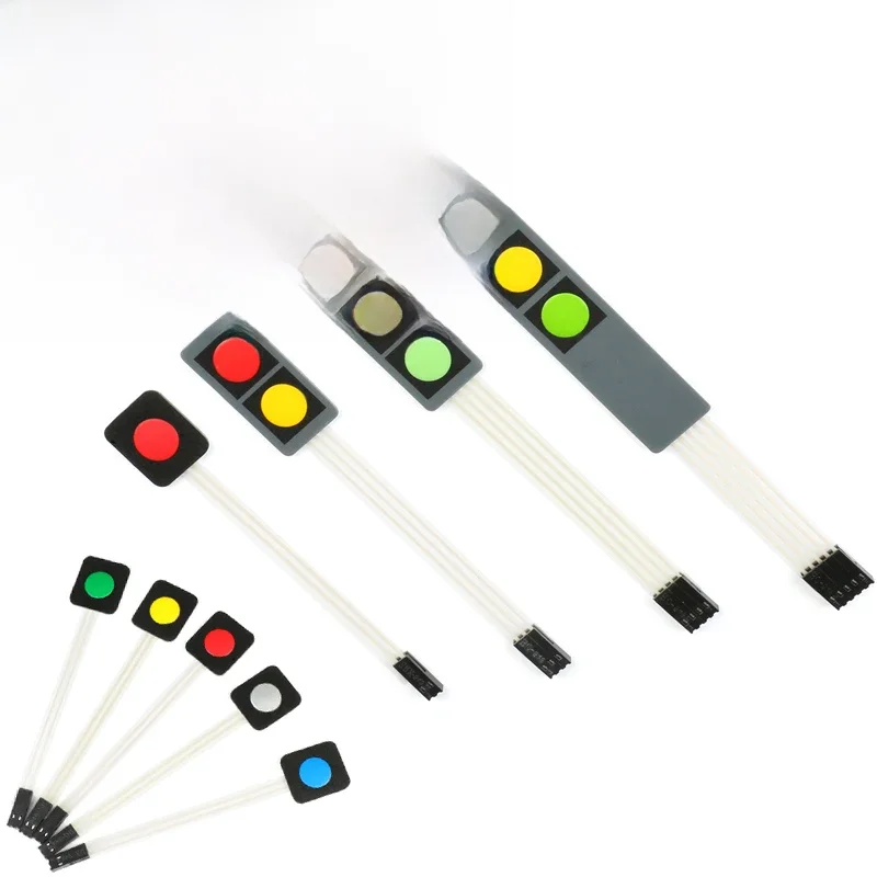 1 2 3 4 przycisk klucza przełącznik membranowy macierzy macierzy klawiatura panelu sterowania Pad DIY zestaw do arduino — zdjęcie 2