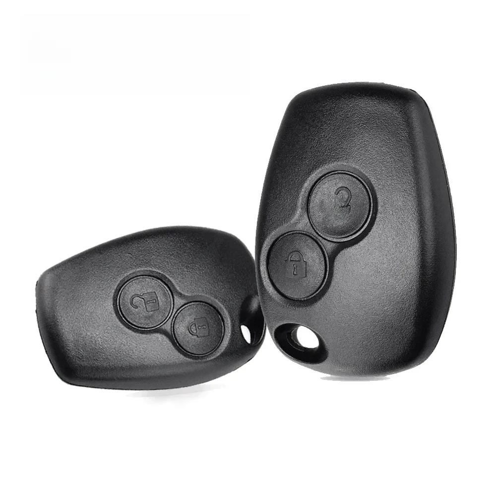 KEYYOU – coque pour clé télécommande de voiture, sans lame, 2 boutons, pour Renault Dacia Modus Clio 3 Twingo Kangoo 2