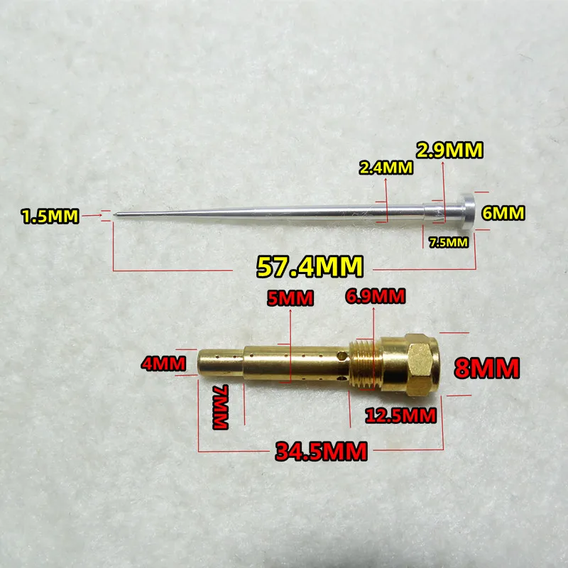 (1 set /pack) For Kawasaki Ninja ZX-11/ZZ-R1100/ZX1100 Motorcycle Carburetor Repair Kit with Vacuum Diaphragm and Float