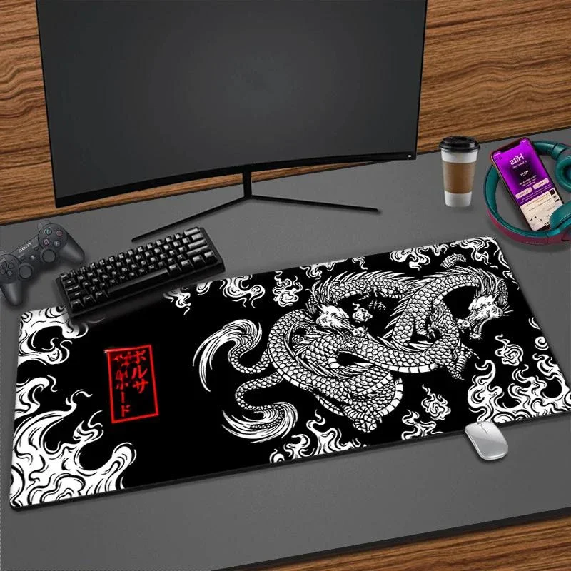 Podkładka pod mysz Chinese Dragon Podkładka pod klawiaturę XXL Duże podkładki pod mysz Akcesoria do gier Akcesoria do gier Komputer biurowy PC Gamer Laptop Podkładka na biurko — zdjęcie produktu 7