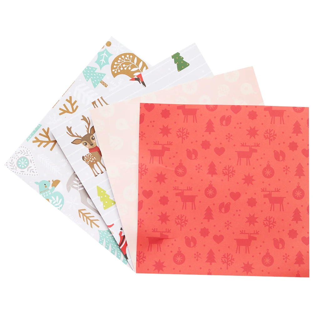 Creative Path Winter Christmas 12 Zoll Scrapbooking-Papiere mit Goldfoliendesign, dekoratives Journaling-Hintergrundpapier zum Basteln – Detail 7