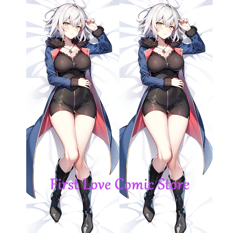 

Anime Fate GrandOrder Jeanne Alter Dakimakura Pillow Case Otaku Waifu Bedding Hugging Body Throw 2-sided Print Pillow Cover