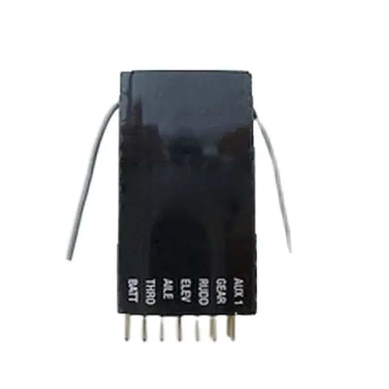JR DSX7 DSX6 DSX9 DSM2 odbiornik 2.4GHz 6 kanałowy 6 ch AR6100e RC akceptor wsparcie Spektrum DX6i DX7 nadajnik DSM-X — zdjęcie 2